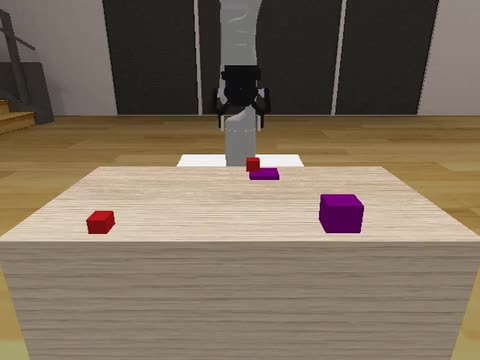 Obstruction task with two obstacles